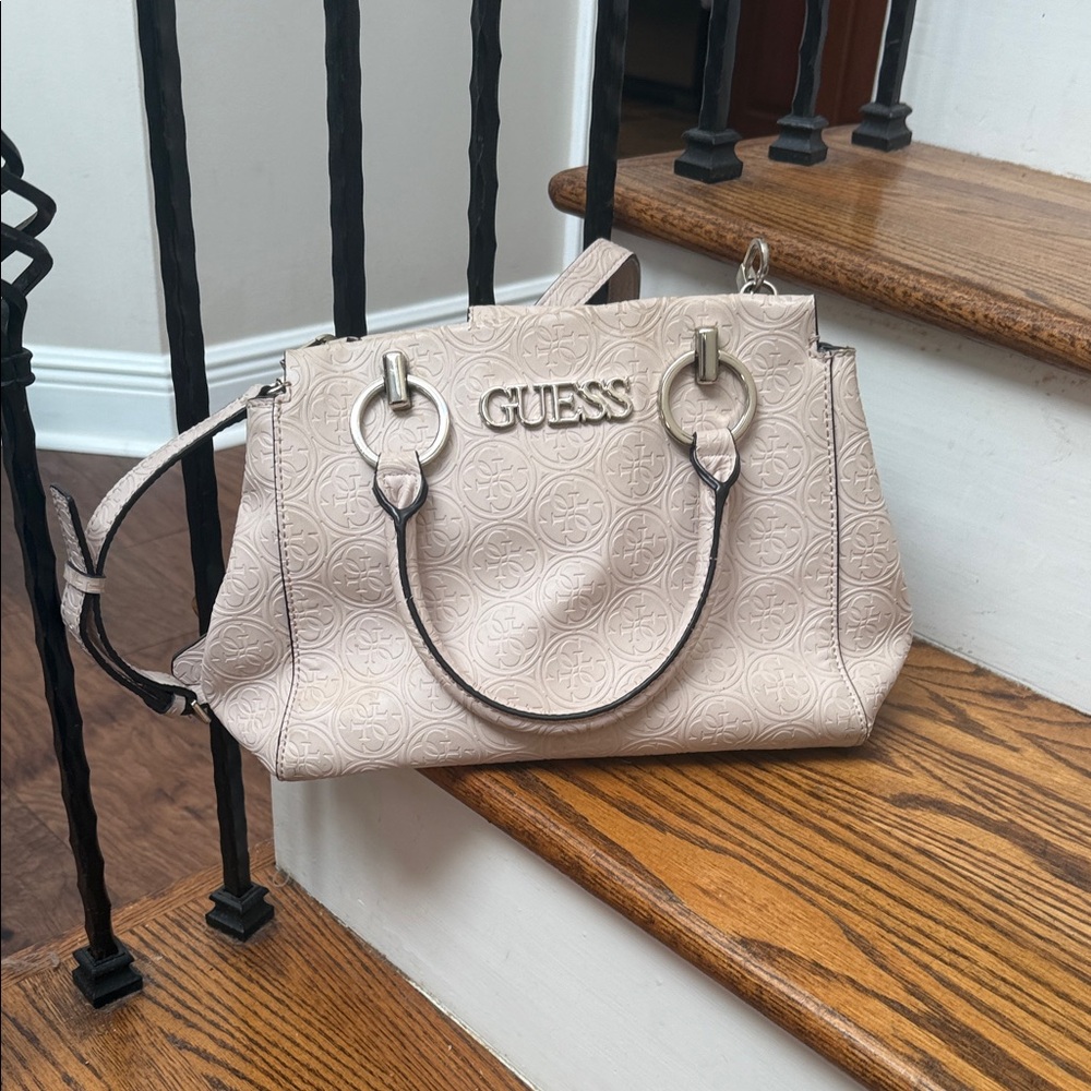 Guess Women's Beige Satchel
